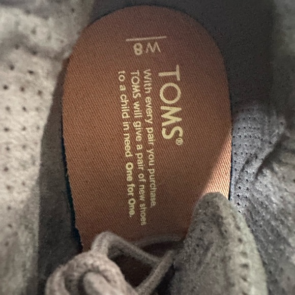 Grey TOMS heeled boot - Picture 2 of 2